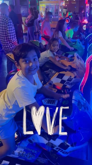 It s a fun day out in Dallas! The kids are having a blast playing in the water park and arcade. From the looks of it, they don t want to leave anytime soon. #KidFun #Dallas #WaterPark #Arcade #FamilyTime #SmilesForDays