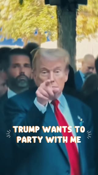Trump wants to party with me should I RSVP? What do you think would happen at this party? Let me know in the comments! #TrumpParty #PartyWithTrump #PoliticalHumor #JustForFun #USA #TrendingNow #ViralMoment #MakeItFun #GoodVibesOnly #LetsParty #PopCulture #CurrentEvents
