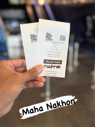 Photo by Praveen Buchi in Kingpower Mahanakhon Skywalk 78th floor.