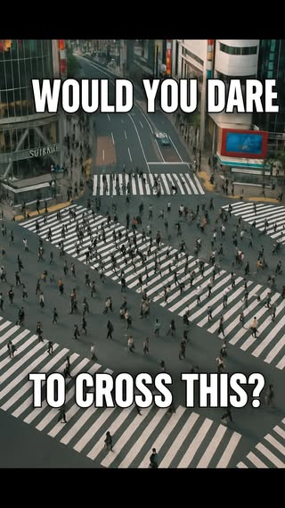 They say it s the busiest intersection in the world but being here in person? Absolutely unreal. Welcome to Tokyo s Shibuya Scramble where organized chaos turns into a dance of humanity. Would you cross it? #BucketList moment #ShibuyaCrossing #TokyoVibes #JapanTravel #ShibuyaScramble #TokyoLife #VisitJapan #TravelTokyo #CityOfLights #WanderlustJapan #ExploreTokyo #ReelTravel #TravelGoals #BucketListTravel #AsiaAdventures #UrbanJungle