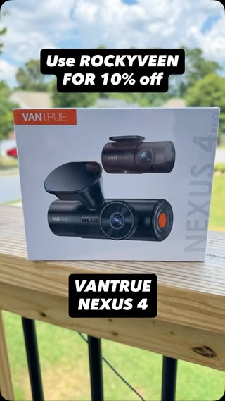 Capture every moment on the road with the VANTRUE Nexus 4 your ultimate driving companion. Crystal-clear 4K video, dual-lens coverage, and smart features keep you safe and secure wherever you go. Drive with confidence and never miss a detail! Use code ROCKYVEEN for 10 off! Grab yours now https bit.ly 4eQzvZ5 #VANTRUENexus4 #DashCam #CarCamera #4KVideo #RoadSafety #DriveSafe #CarTech #SmartDriving #DualLens #DashCamLife #VehicleSecurity #OnTheRoad #TravelSafe #CarGadgets #TechGear #DriveWithConfidence #VANTRUE #CarAccessories #RoadTripReady #StaySafeOnRoad
