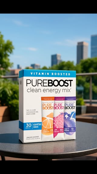 Ready to level up your energy game? Meet Pureboost Clean Energy Mix your new go-to for clean, crash-free energy, packed with vitamins, antioxidants, and zero sugar. Whether you re hustling at work, crushing your workout, or just need a pick-me-up, Pureboost keeps you charged and refreshed all day. Say goodbye to jitters and hello to pure, natural energy. Who s in? #BoostedNotBusted #Pureboost #CleanEnergy #EnergyBoost #NoCrash #HealthyEnergy #ZeroSugar #AllDayEnergy #FeelGoodFuel #StayBoosted #NaturalEnergy #VitaminBoost #AntioxidantPower #DrinkPure #EnergizeYourDay #WellnessJourney #FitFuel #CleanLiving #StayActive #RefreshYourself #ViralEnergy