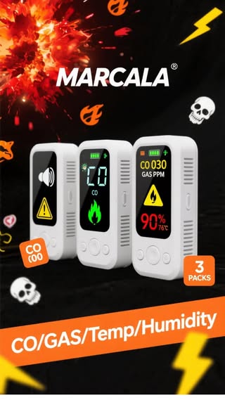 Keeping my home safe has never been easier! The Marcala CO Gas Detector gives me real-time alerts for carbon monoxide, gas leaks, temperature, and humidity all in one device. I love the peace of mind knowing my family is protected, whether we re at home or on the go. The color display and loud alarm make it easy to spot any danger fast. Highly recommend for every smart home! Follow @led marcala for more safety tips! #ad #marcalapartner @led marcala @stackinfluence #marcala #marcalapartner #homesafety #gassleakdetector #firesafety #smarthome #peaceofmind #reels #reelsinstagram #safetyfirst #homeprotection #familyfirst #explorepage #trendingreels @led marcala @stackinfluence #marcala #marcalapartner #homesafety #gassleakdetector #firesafety #smarthome #peaceofmind
