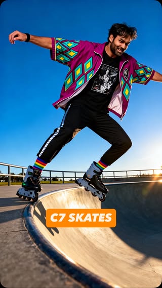 Nightshade energy, retro vibes. Glide into comfort with hard-shell durability, ABEC-7 smoothness, and 72 24mm 83A wheels built for indoor outdoor fun. Secure buckle lace combo and a breathable padded liner for that clean C7 feel. Shop the Nightshade Retro Inline Skates https c7skates.com collections retro-inline-skates products nightshade-retro-inline-skates Limited-time offer Use code YJK2GRGVZK93 for 10 off at c7skates.com Ready to roll? #C7skates #Nightshade #InlineSkates #Rollerblading #RollerSkateLife #SkateStyle #SkateVibes #RetroAesthetic #OutdoorSkating #BoardwalkSkate #FitnessSkate #UrbanSkate #ABEC7 #UrethaneWheels #SkateCommunity #SkateLove #SkateDaily #SkateGear #SkateFit #ActiveLifestyle #StreetStyle #Athleisure #BeginnerSkater #LearnToSkate #SkateTraining #WeekendVibes #SummerSkate #ShopNow #SaleAlert