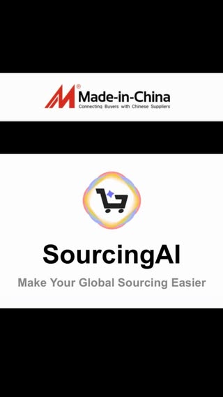 Discover next-level sourcing power with Sourcing AI your smart partner for global trade, precision matching, and faster results. Find trusted suppliers, verified manufacturers, and innovative products all in one place. Check us out here Made in China https u.made-in-china.com 3HmmVDk7 Sourcing AI https u.made-in-china.com 4HS9MbT5 #MadeInChina #SourcingAI #GlobalTrade #SmartSourcing #AICommerce #ManufacturingInnovation #SupplyChainSolutions #B2B #ProductSourcing #TechInTrade #ImportsAndExports #BusinessGrowth