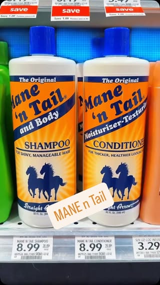 Mane n Tail Loving the classic clean I get from this 32 oz Original Shampoo Conditioner combo at my local Publix. Stock up now and save 1.50 from 11 1 11 28! @publix #novembersale #mnt32oziriginal #haircare #shampooandconditioner #hairroutine #drugstorefinds #publixfinds #hairtips #everydayhair