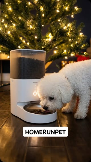 Never worry about missing your pet s mealtime again The Homerunpet Smart Pet Feeder PF20 lets you schedule precise portions right from the app, keeps kibble crunchy for up to 30 days with a triple freshness lock, and runs up to 6 months on battery. Choose a hygienic porcelain or stainless steel bowl, enjoy anti jam dispensing, and fully disassemble it for deep, easy cleaning. Perfect for busy pet parents who still want every meal just right Shop now https homerunpet.com products homerunpet-smart-pet-feeders #Homerunpet #SmartPetFeeder #AutomaticPetFeeder #PetFeeder #DogFeeder #CatFeeder #PetParents #PetCare #PetGadgets #PetTech #PetLovers #PetEssentials #PetWellness #HealthyPets #PetRoutine #PetFeeding #PetOwnerLife #PetProducts #CatMom #DogMom #CatDad #DogDad #PetSafety #PetHygiene #PetLifestyle