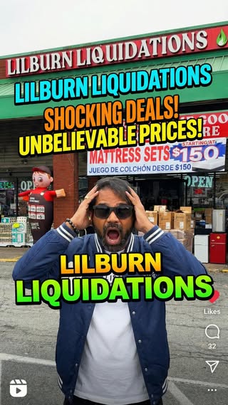 POV You found the plug for deals in Georgia This place is INSANE brand name stuff at liquidation prices. Once it s gone, it s GONE. Lilburn Liquidations 3870 Lawrenceville Hwy, Lawrenceville GA Mention my name ROCKY for 10 OFF your purchase! Save this before it blows up #lilburnliquidations #liquidationstore #atlantadeals #gwinnettcounty #lawrencevillega