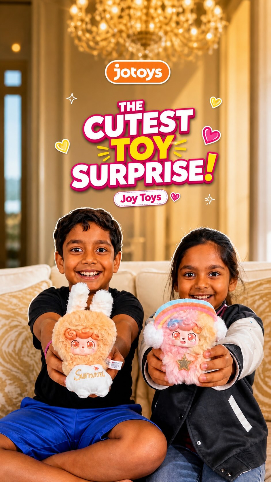 They were so bored… until the Joy Toys surprise boxes came out 🥹✨

The cutest little plush toy reveal turned into instant smiles, giggles, and playtime.

Which one is your favorite — the bunny cloud plush or the rainbow star plush?

#JoyToys #QKidWeather #ToyUnboxing #KidsToys #FamilyFun